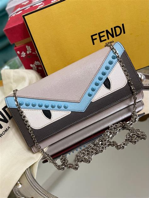 fake fendi monster wallet|Fendi wallet on chain monster.